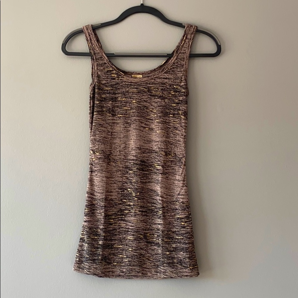 BKE Tan, Black & Gold Tank